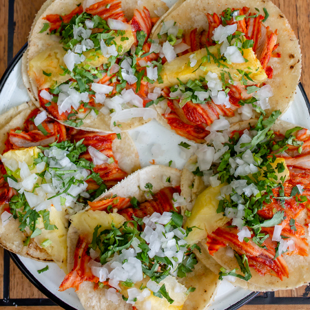 10 Taquitos al Pastor!