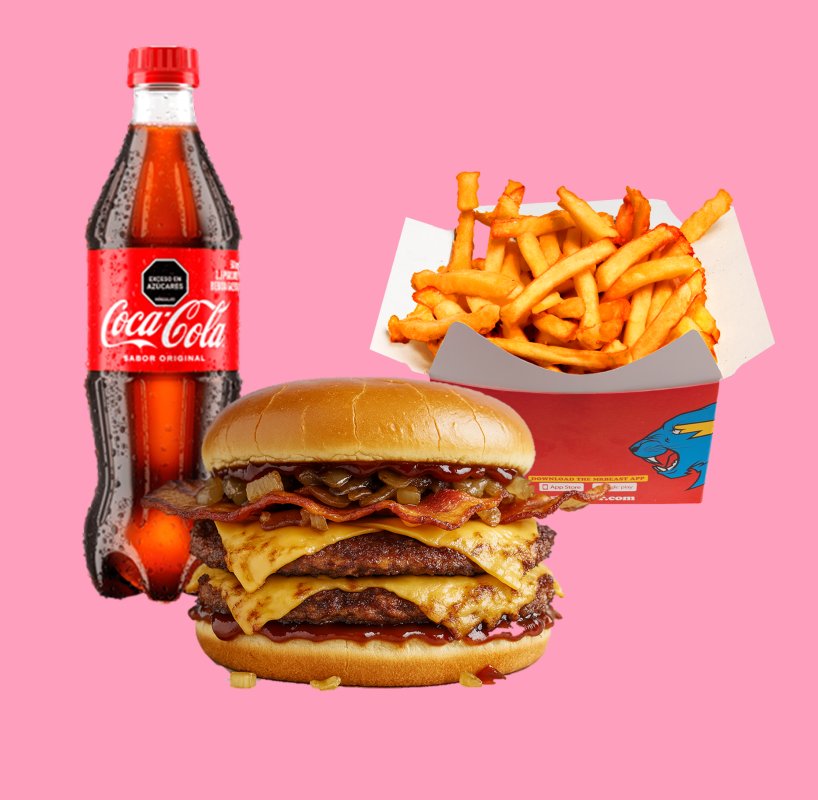 Beast Bacon BBQ Combo