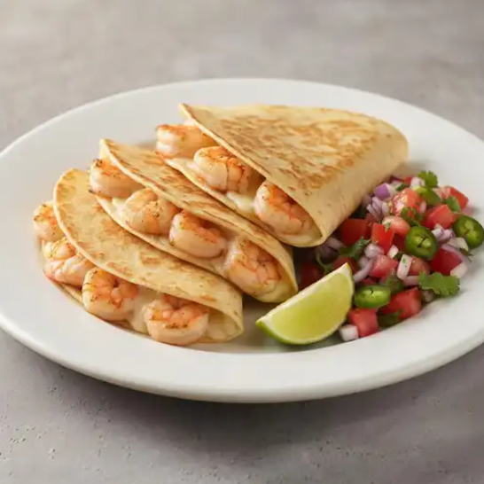 3 Quesadillas de Camarón