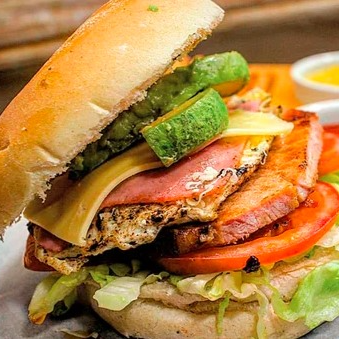 Hamburguesa Pechuga - Arrachera