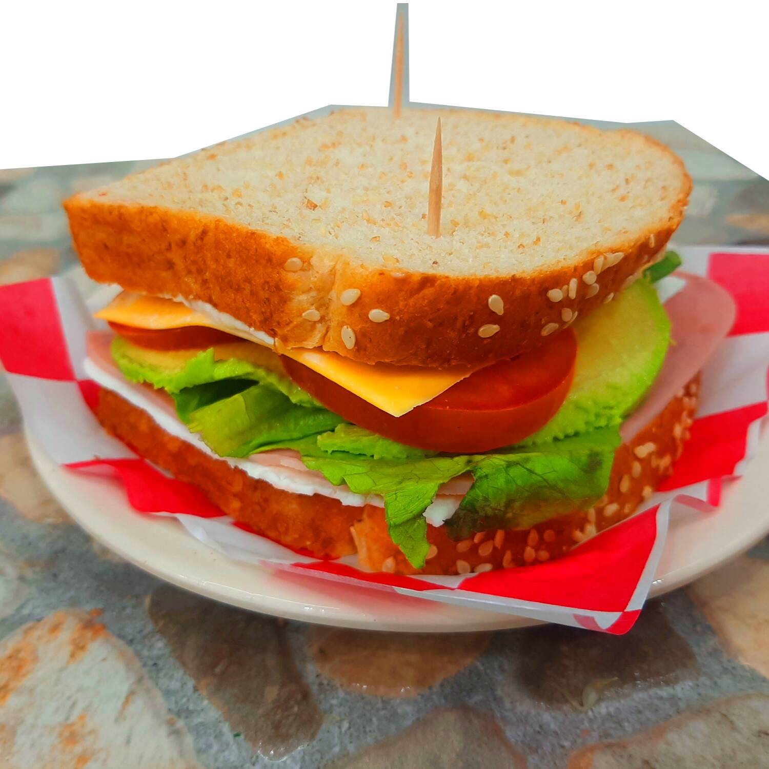 Sándwich Manchego