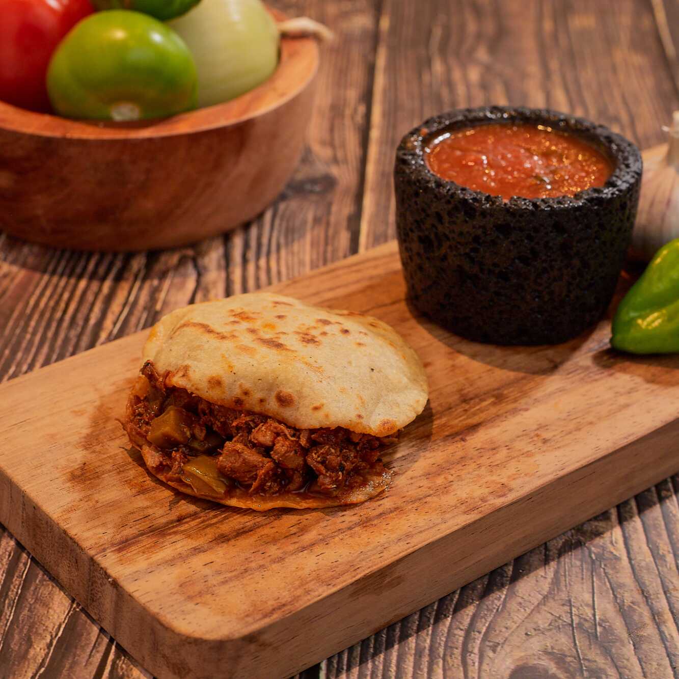 Chicharrón Prensado en Salsa Morita