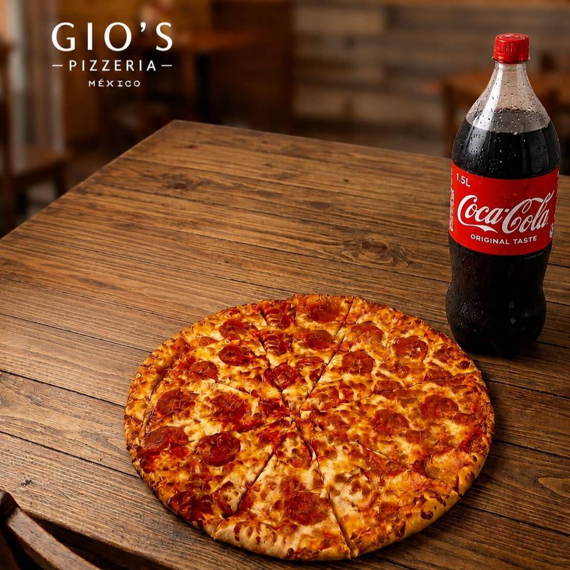 Combo 1 Pizza Grande + Soda de 1.5 Lt