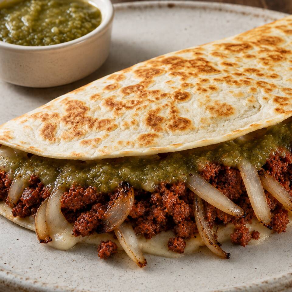 QUESADILLOTA DE CHORIZO 🌮🧀