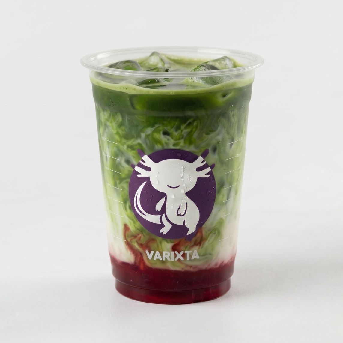 Matcha Fresa Latte