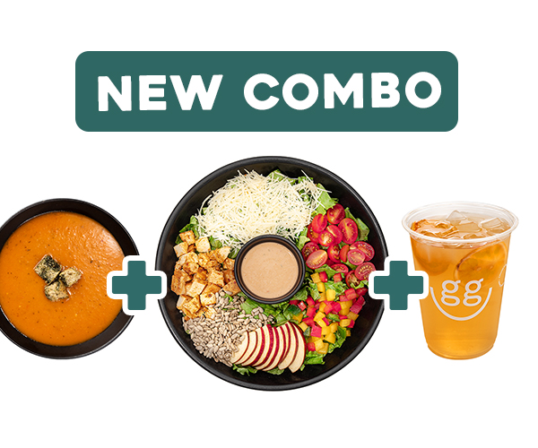 Combo Mini Green + Bebida + Sopa