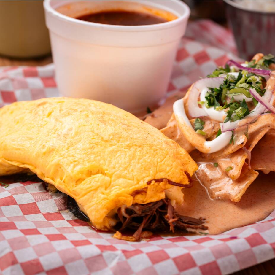 OMELETTE DE BIRRIA