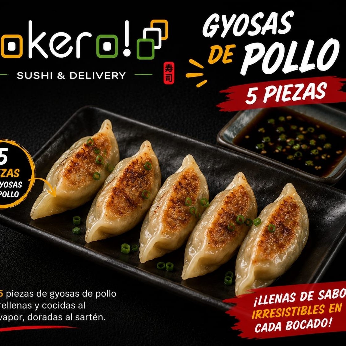 Gyozas de Pollo
