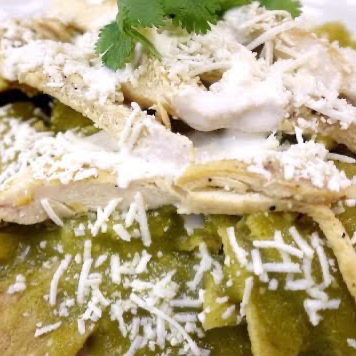 Chilaquiles con Pollo