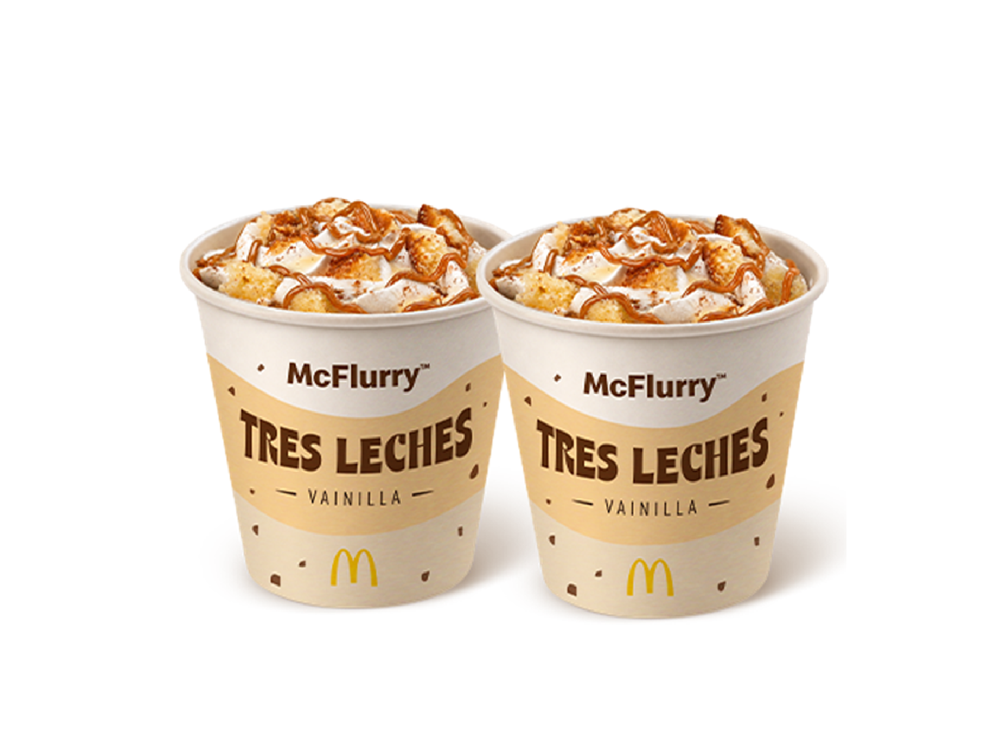 2 McFlurry Tres Leches Vainilla