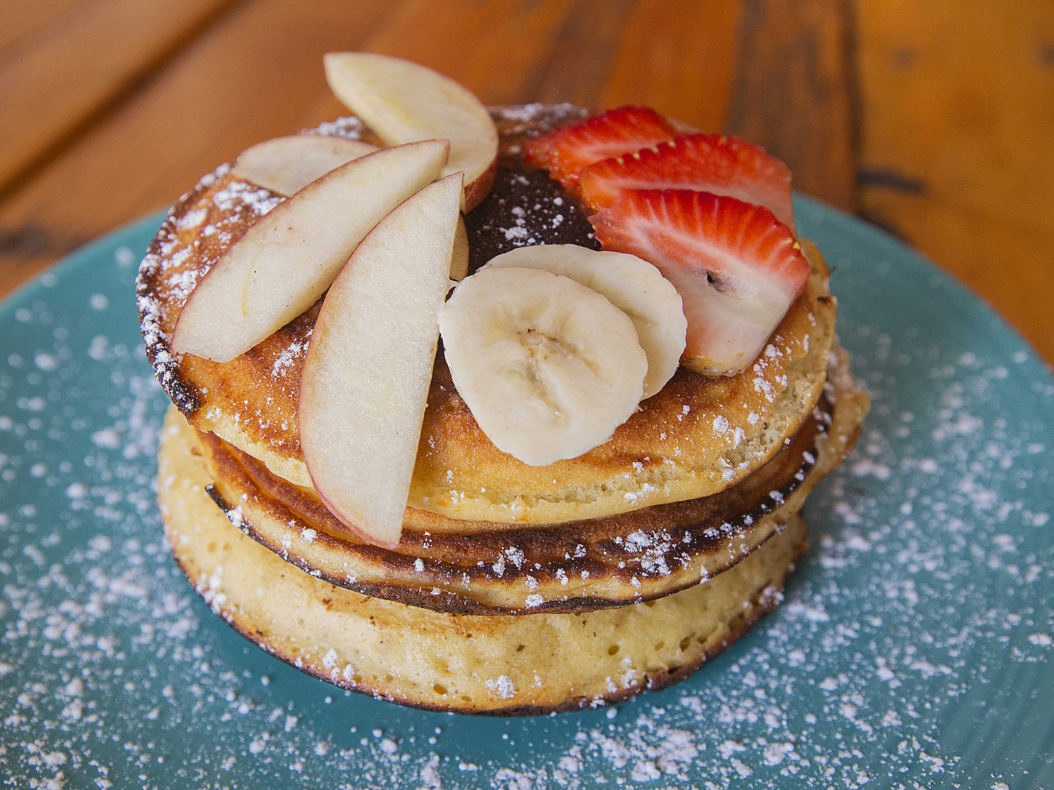 Hot Cakes con Fruta
