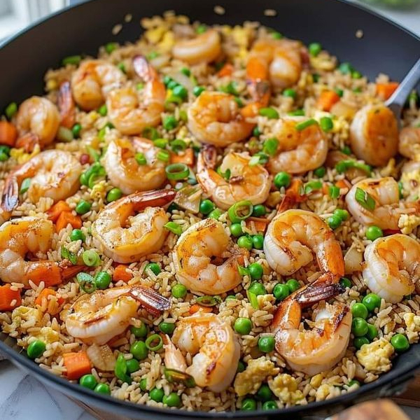 Entero Arroz con Camarones