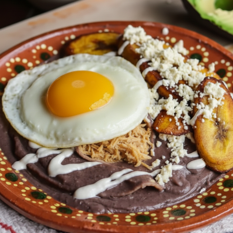 ENFRIJOLADAS DE POLLO