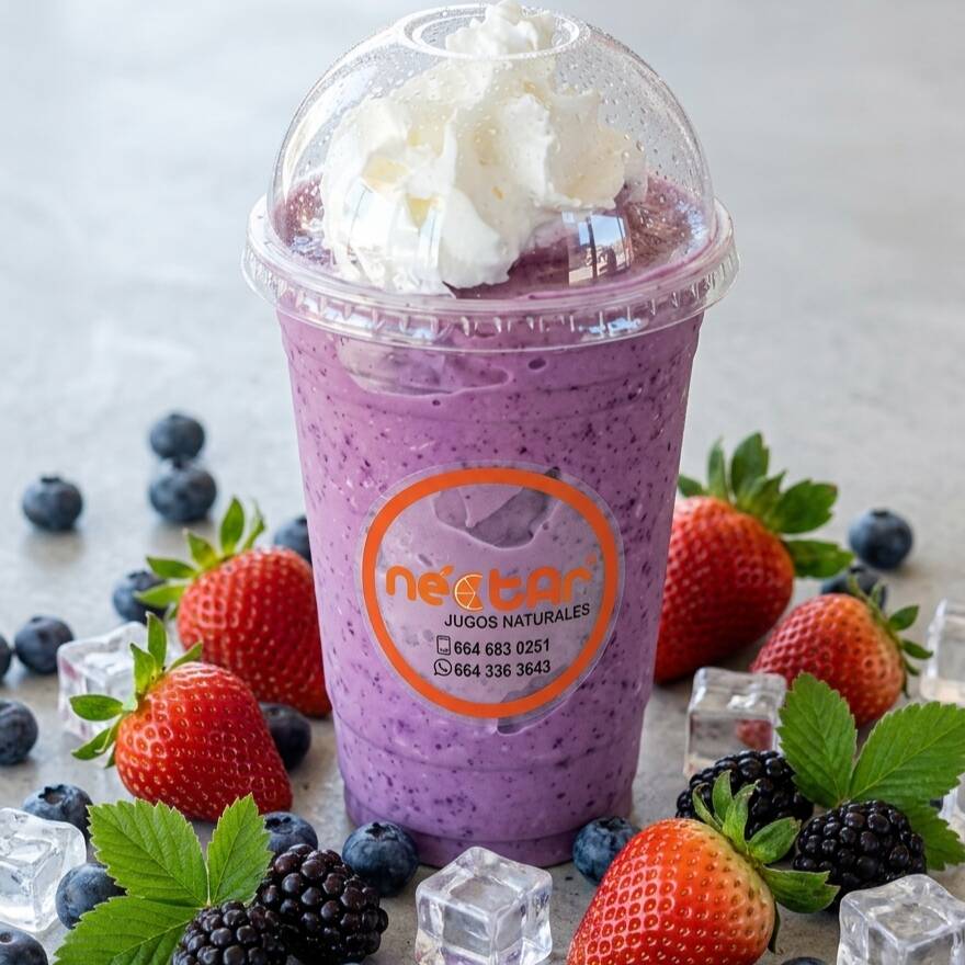 Smoothie De Frutos Rojos