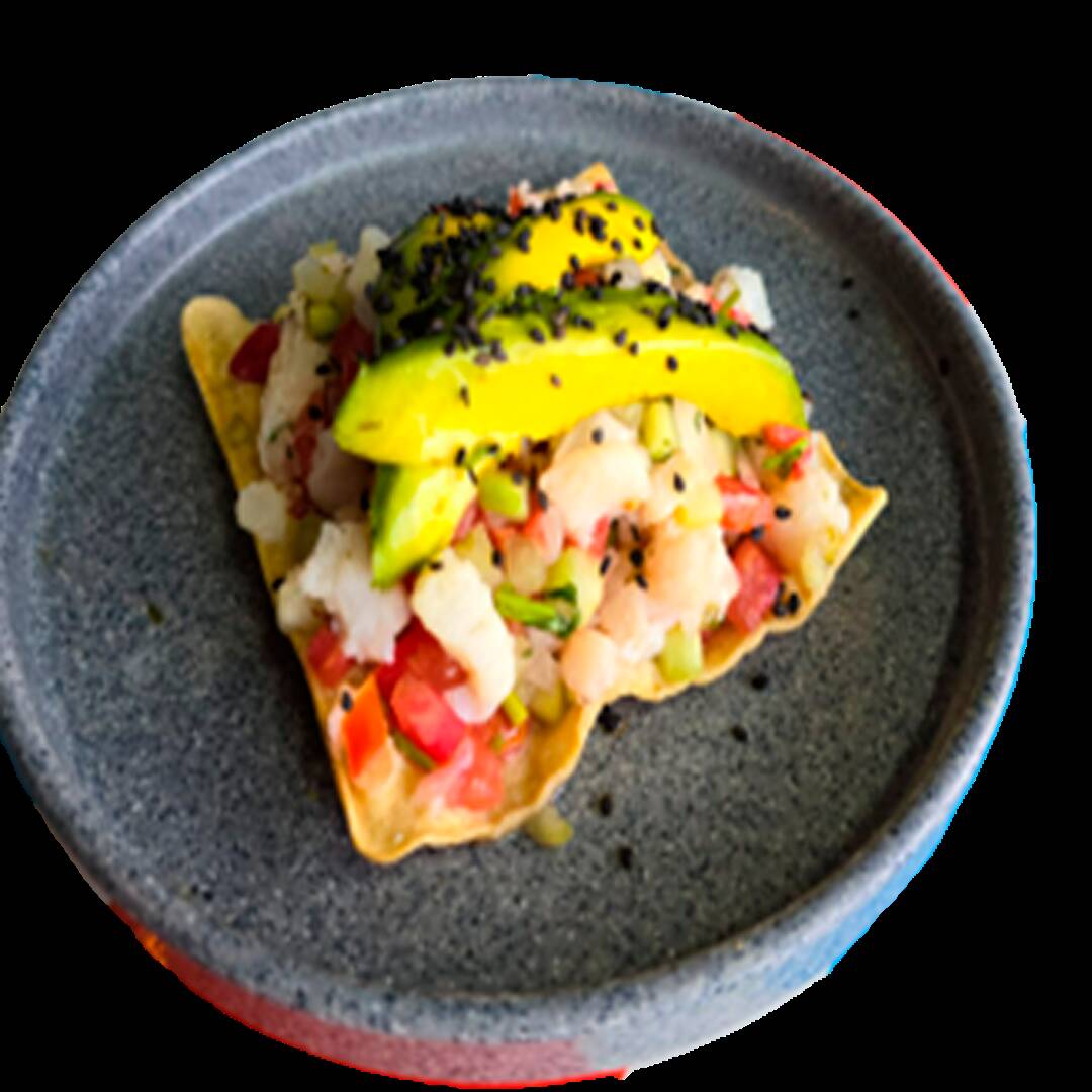 Tostada Ceviche Pescado