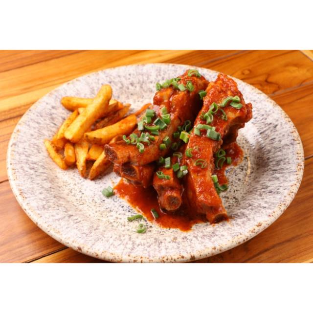 COSTILLAS DE CERDO BBQ PORTER