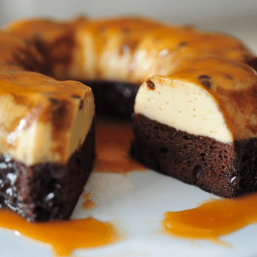 Chocoflan