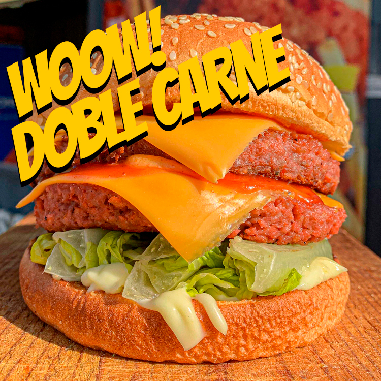 🤩Hamburguesa Clásica Doble Carne🤩