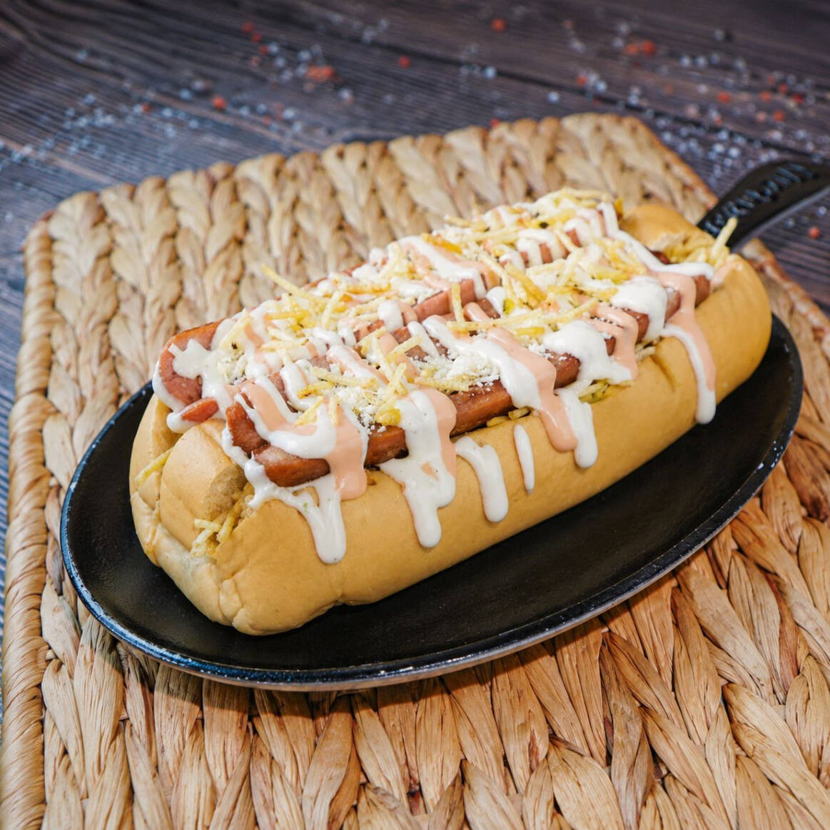 Perro Gemelo + Papas Fritas