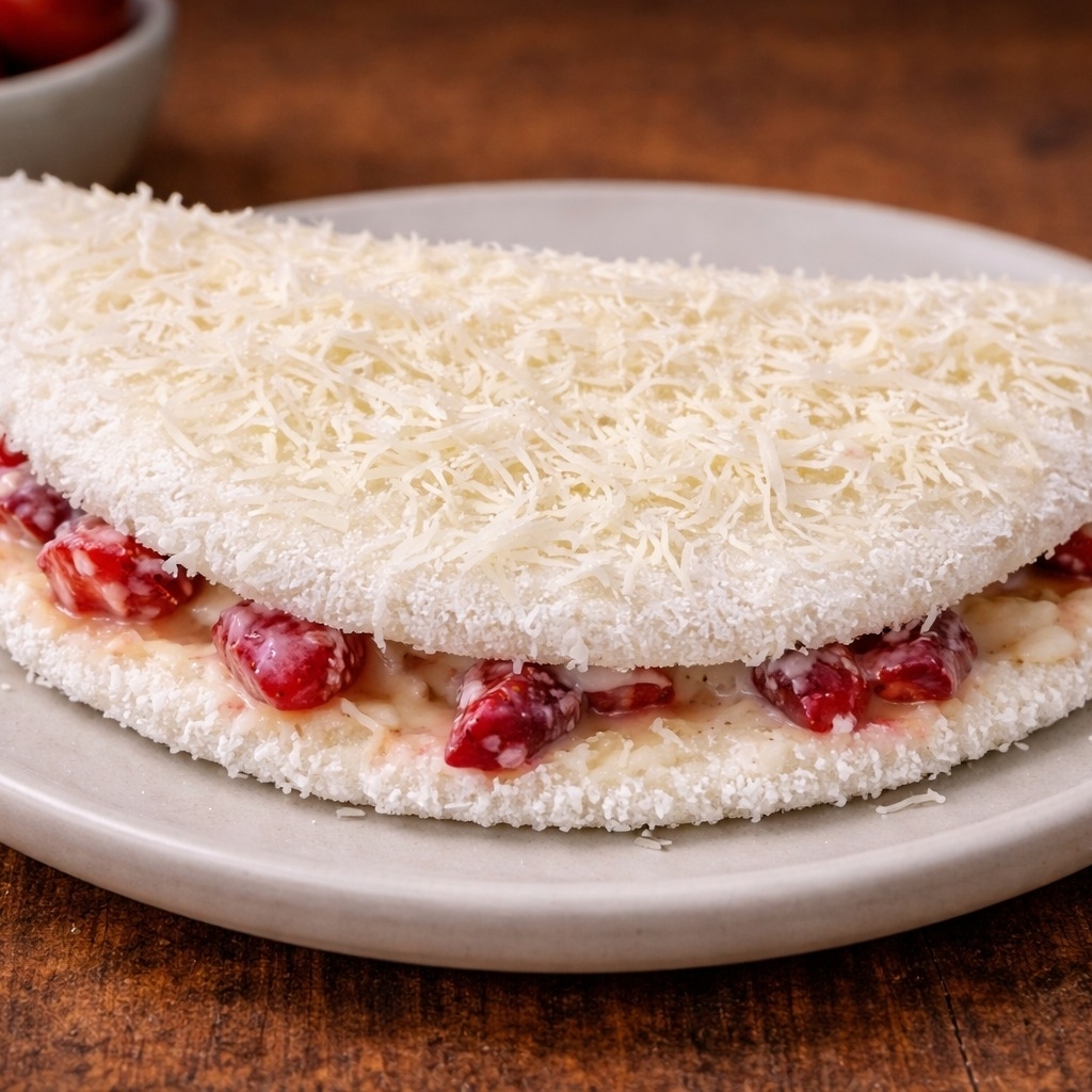 Tapioca Doce/ Leite condensado Morango e Coco