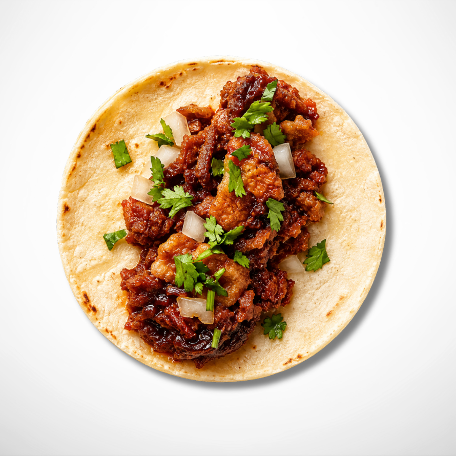 Taco Chicharrón Prensado