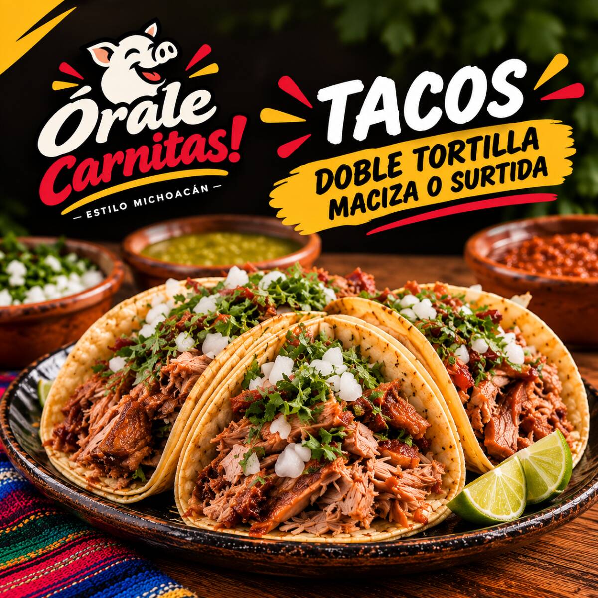 Taco de Carnitas