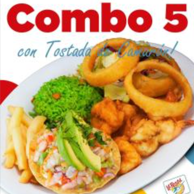 Combo 5 (Camarones Emp. + 1 Tostada de Camarón)