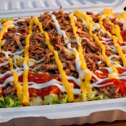 Papas Supreme con Carne Mechada