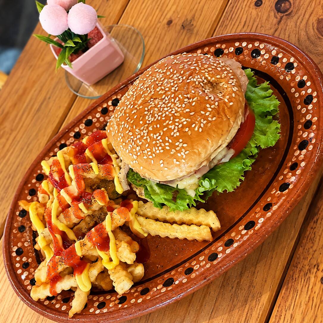 Hamburguesa con Papas