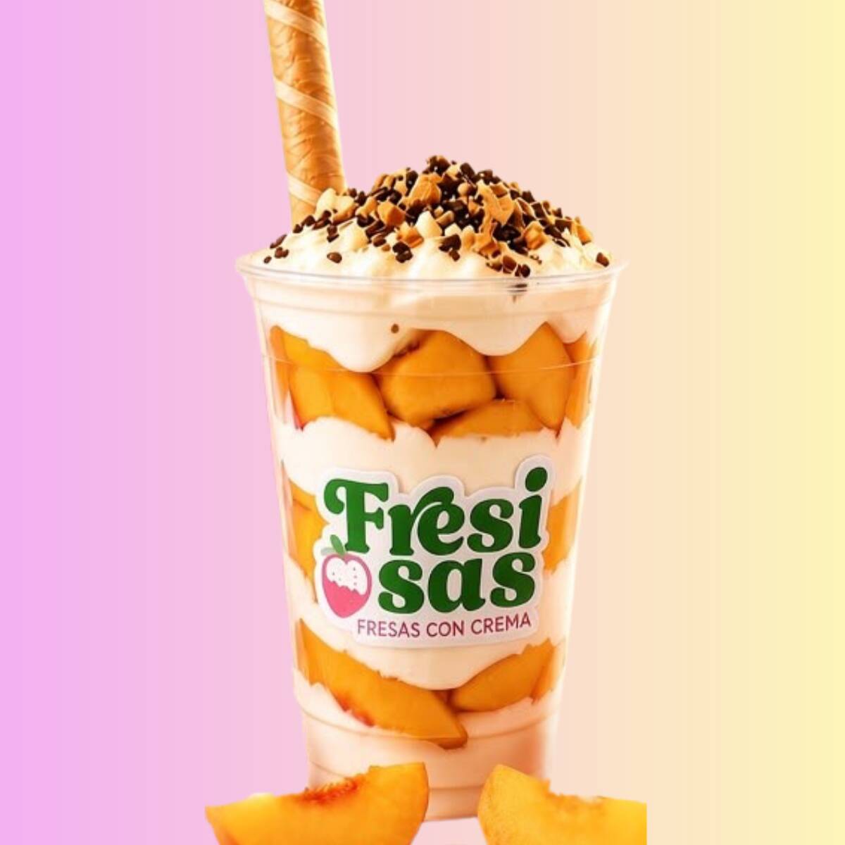 Duraznos con Crema 14 oz