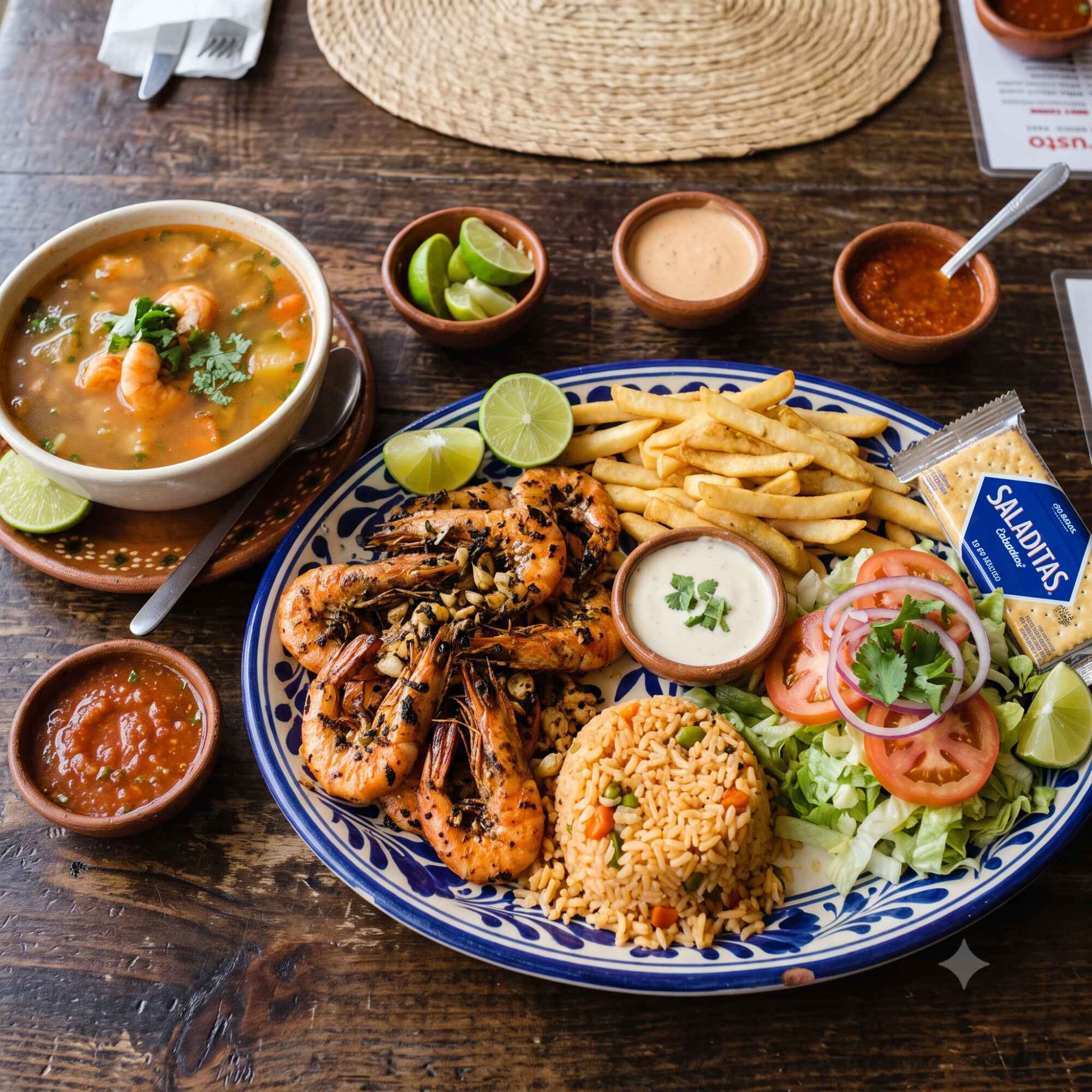 Camarones al Ajillo