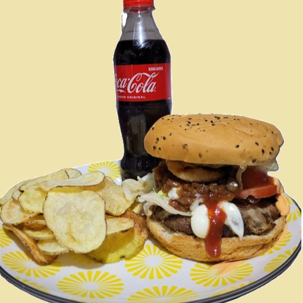 Hamburguesa Poderosa en Combo 200 g