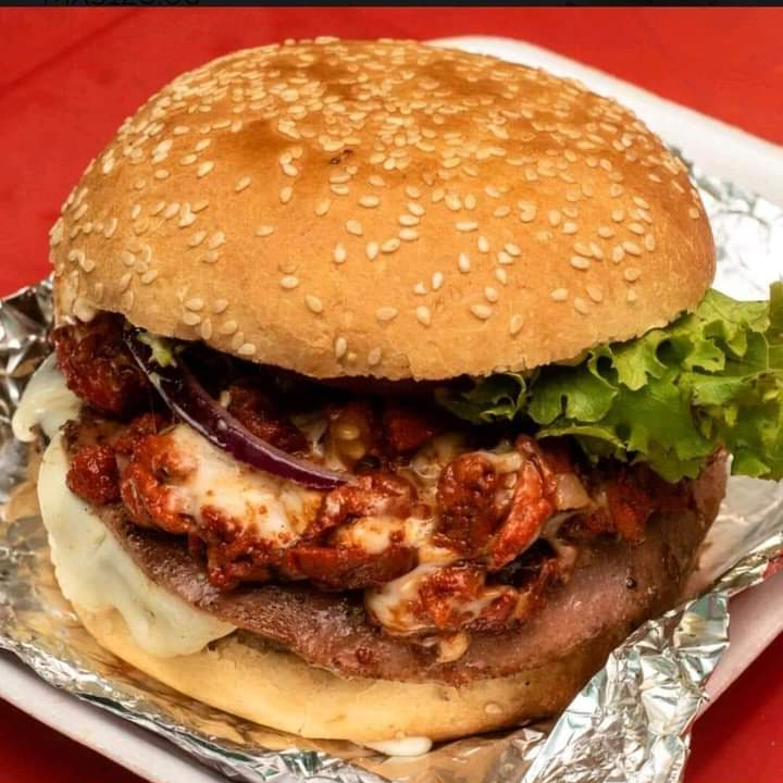 Hamburguesa Doble 100% carne de res