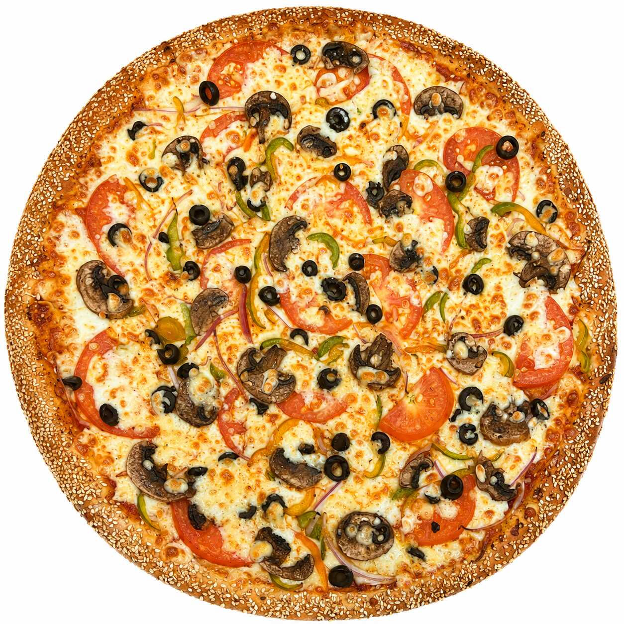 Pizza Vegetariana Familiar de 16 "