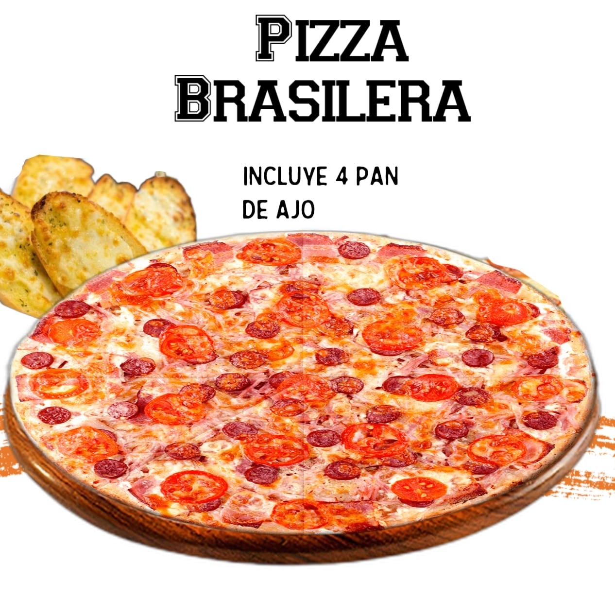 Pizza Brasilera Media Luna