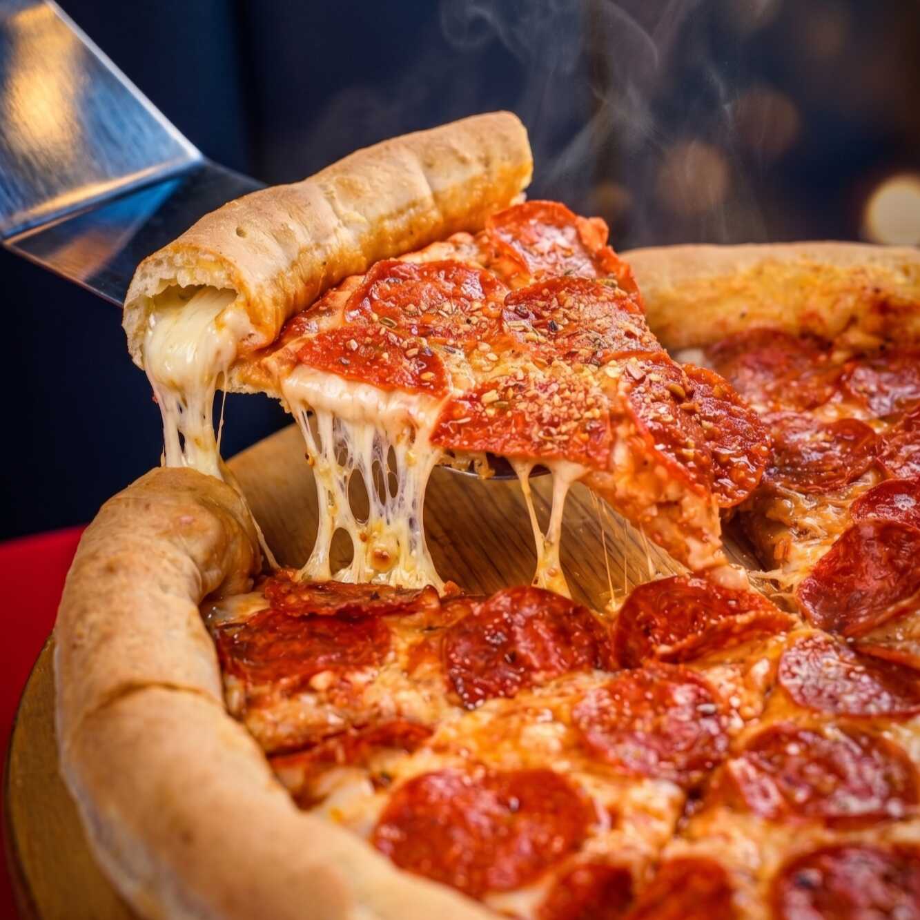 Pizza Grande con Orilla Rellena (1 Ing)