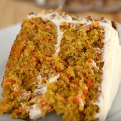 Porción Torta de zanahoria
