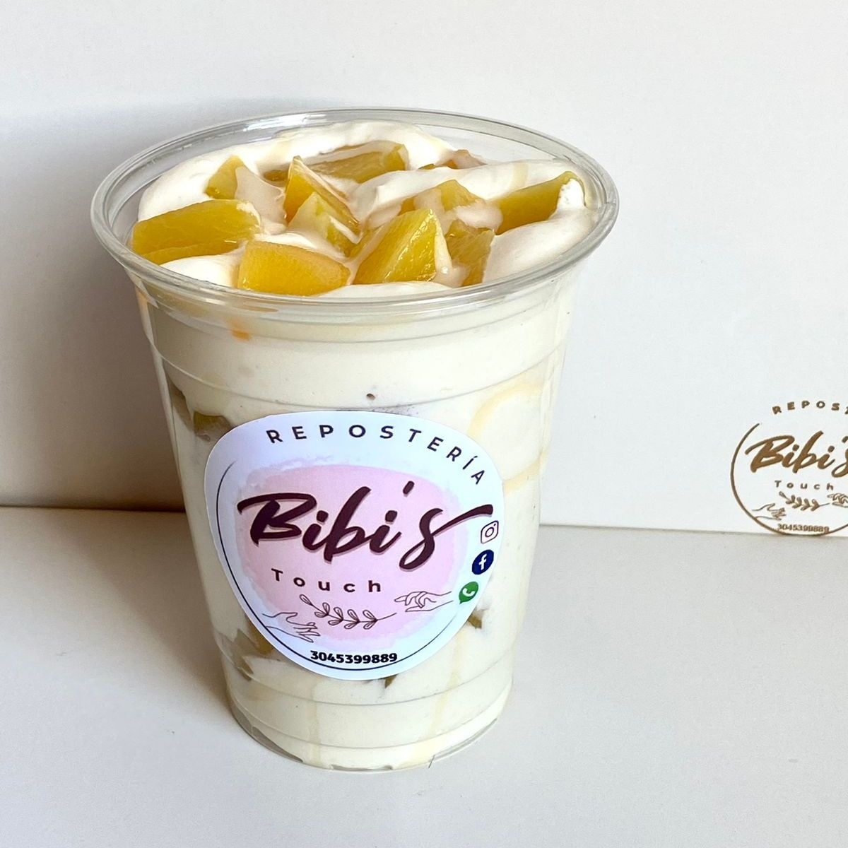 Durazno con Crema