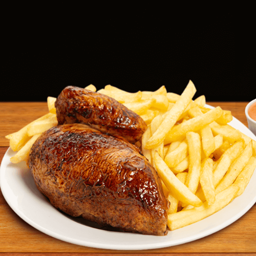 Promo: 1/4 Pollo con Papa Amarilla