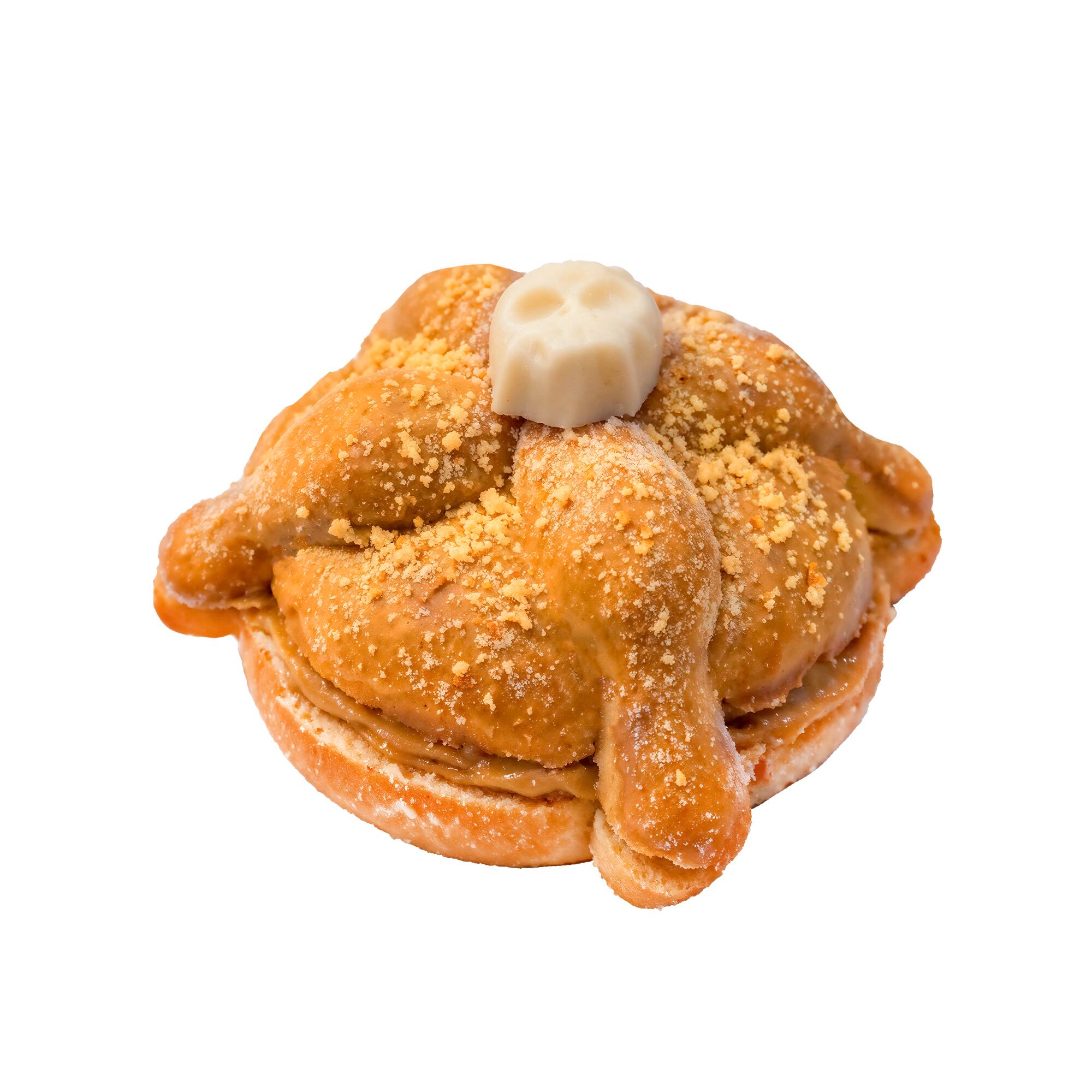 Pan de Muerto Individual Relleno Mazapán