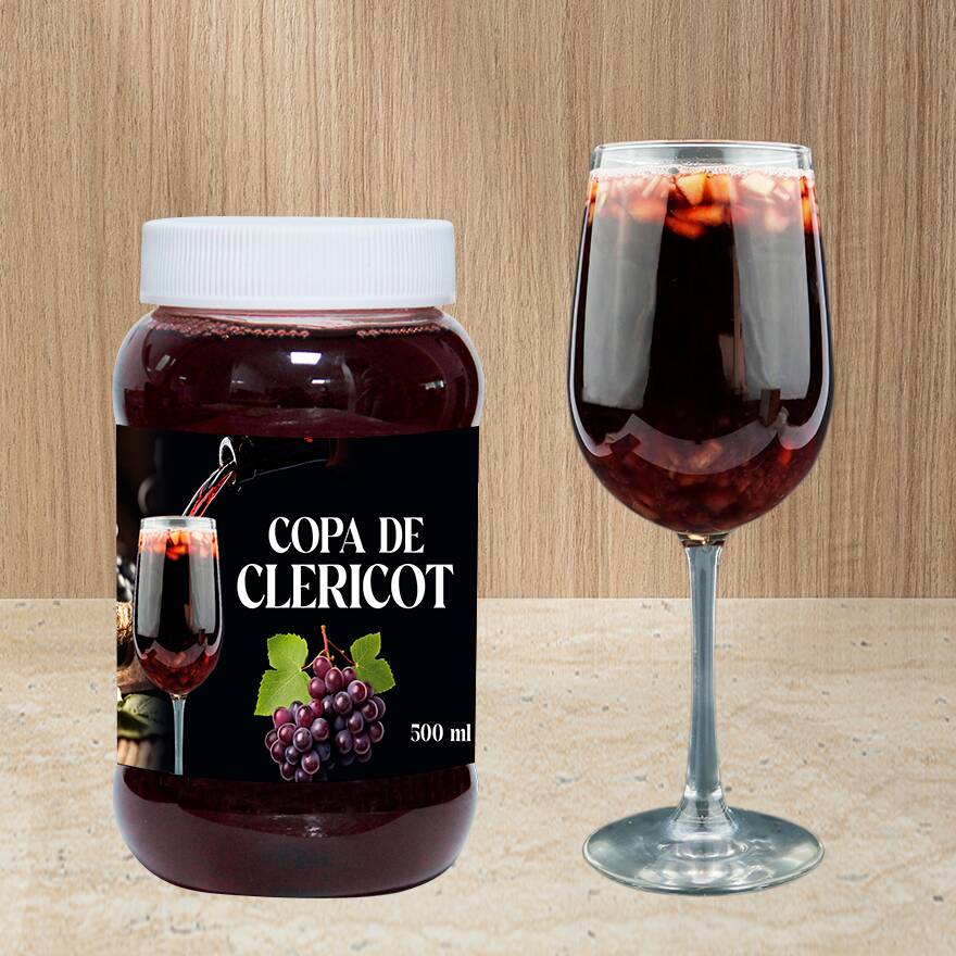 Clericot Vino Tinto 500 Ml