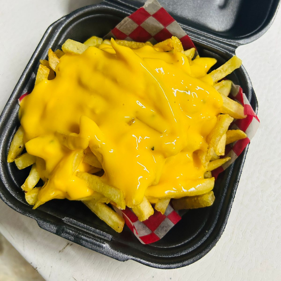 Papas a la Francesa con Queso Cheddar