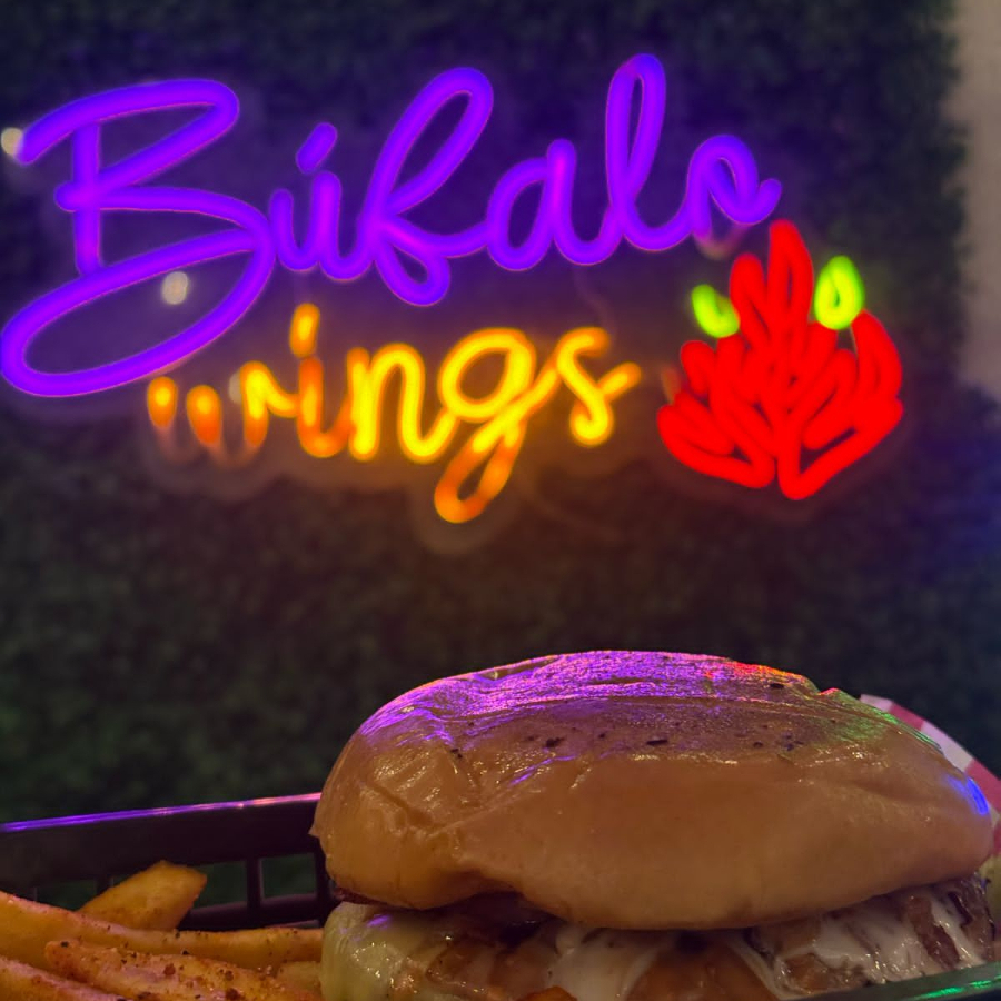 Hamburguesa Sencilla con Papas Fritas