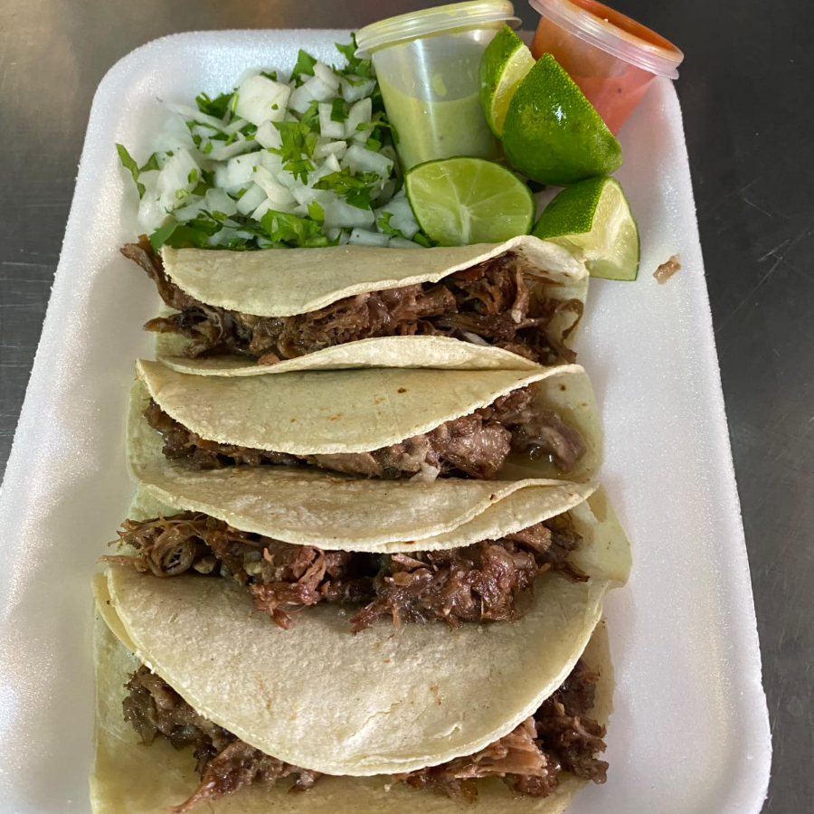 TACOS DE BARBACOA
