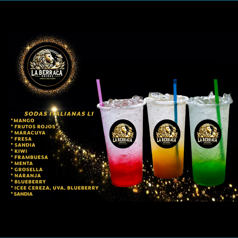 SODA ITALIANA DE KIWI 1L