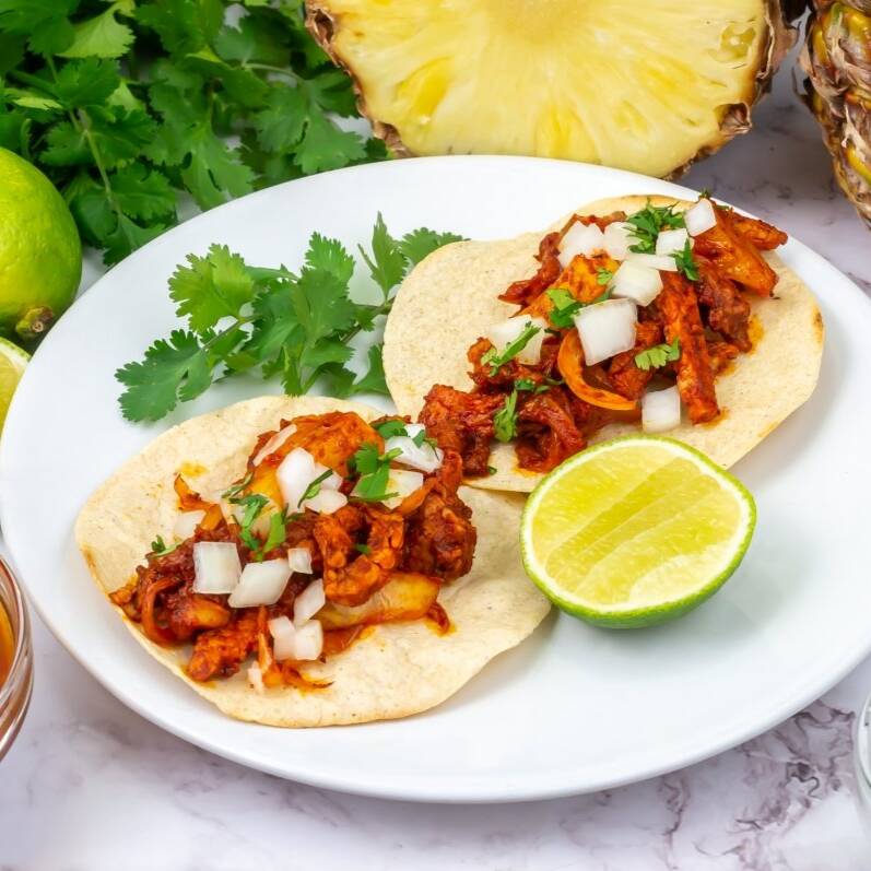 Taco de Pastor.