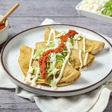 Quesadilla de Longaniza con Papas