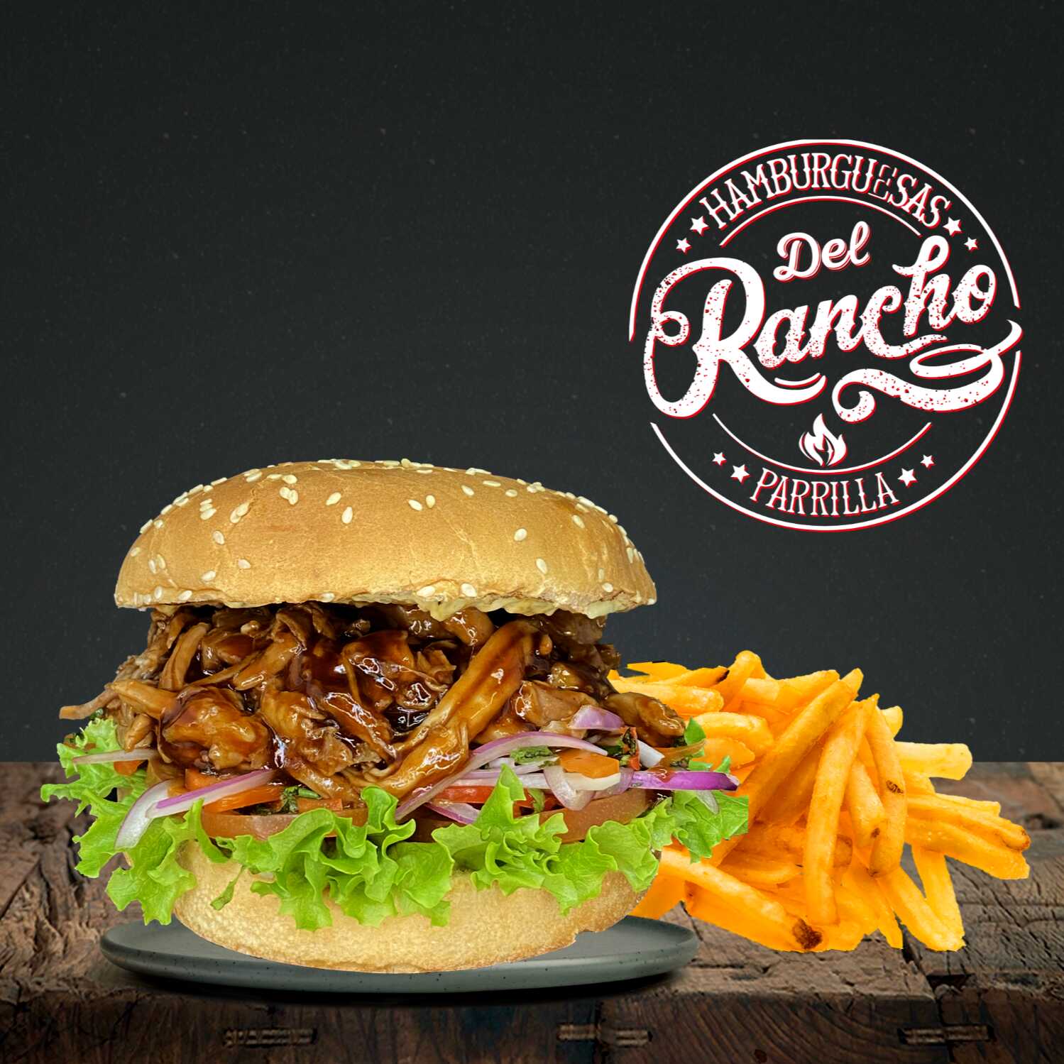 Pulled Pork Burger