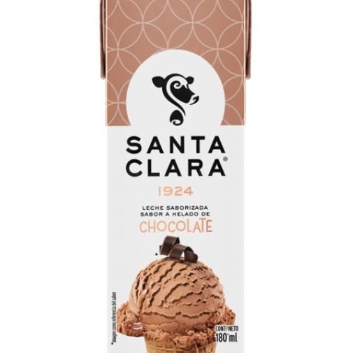 Leche Santa Clara de Chocolate (180ml)