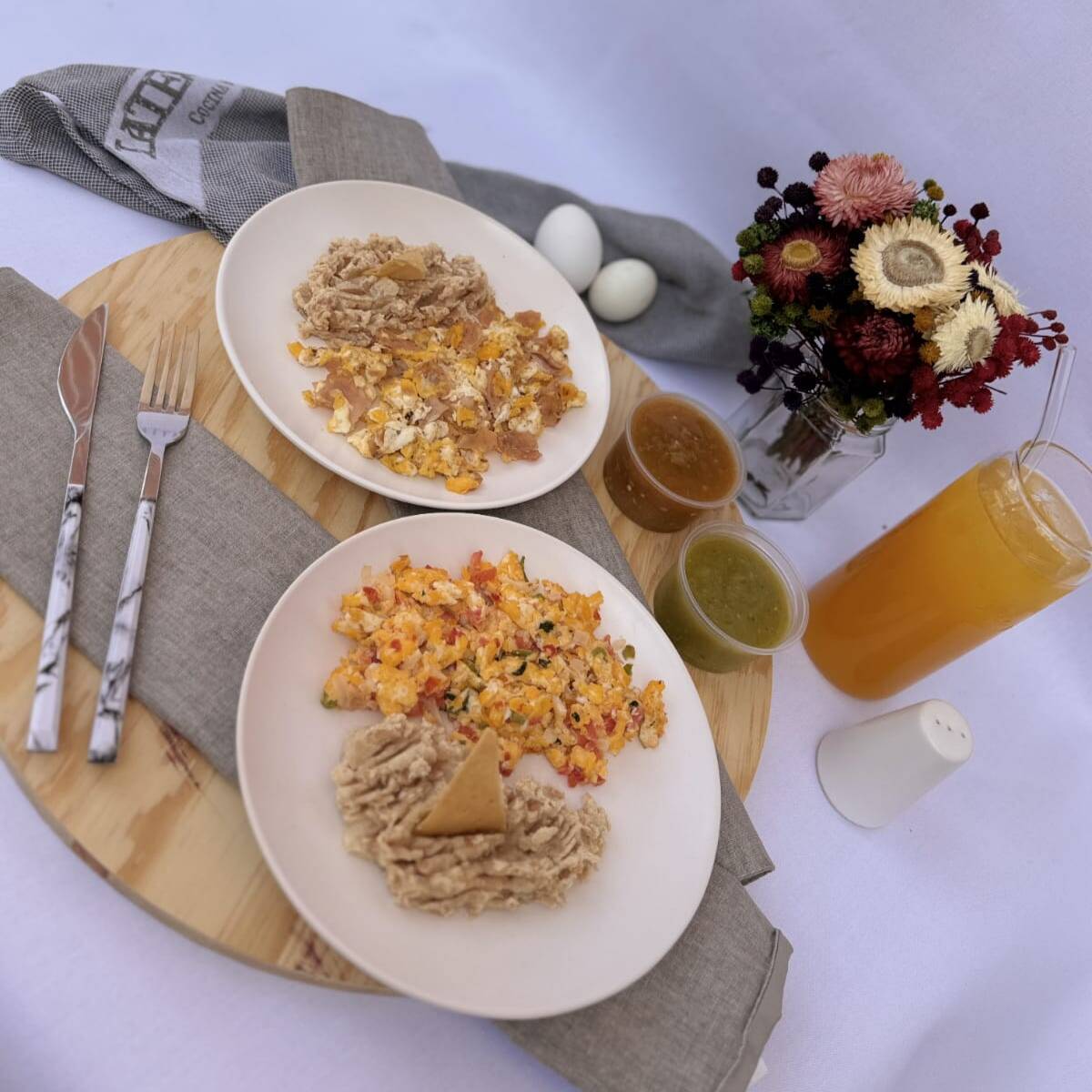 Huevos al Gusto - Con Chorizo